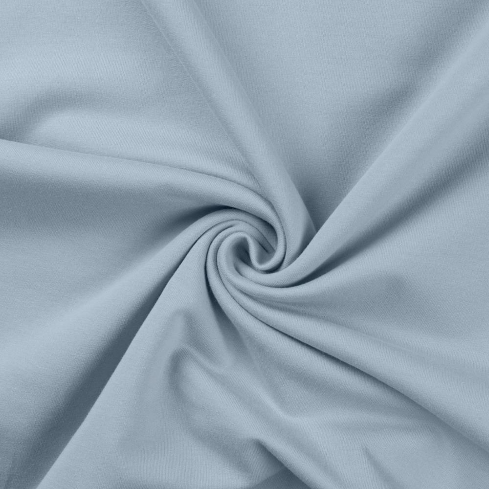 Jersey French Terry hellblau